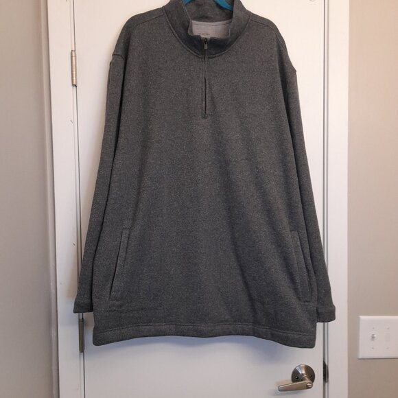 *BOGO FREE* 4XLT Van Heusen Big & Tall Sweater 1/4 Zip Long Sleeve Pullover - Picture 8 of 10